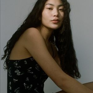 Realisation par dress the Mia in navy butterfly